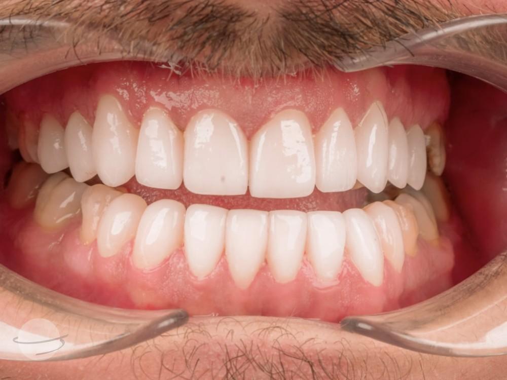 Risultato prima e dopo per Faccette dentali — VIP Smile