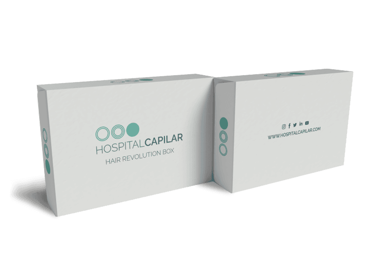 Hospital capillar Madrid treatment box