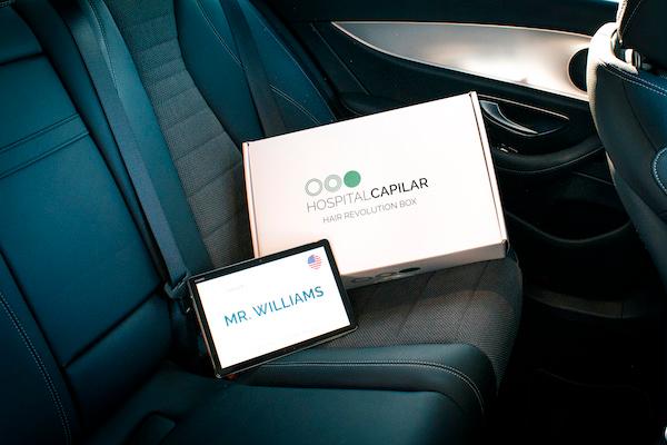 Hospital capillar Madrid transferts