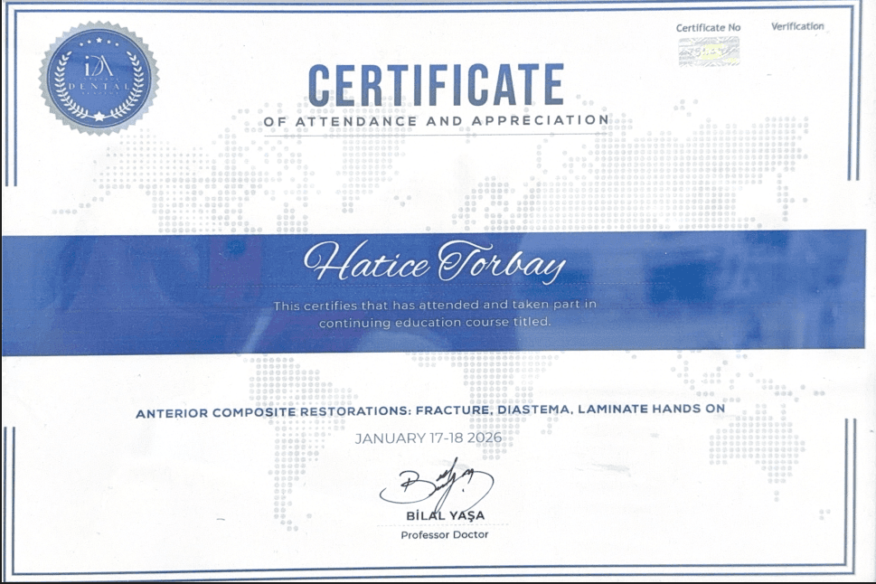 Dr.Hatice Torbay   Eğitim 3