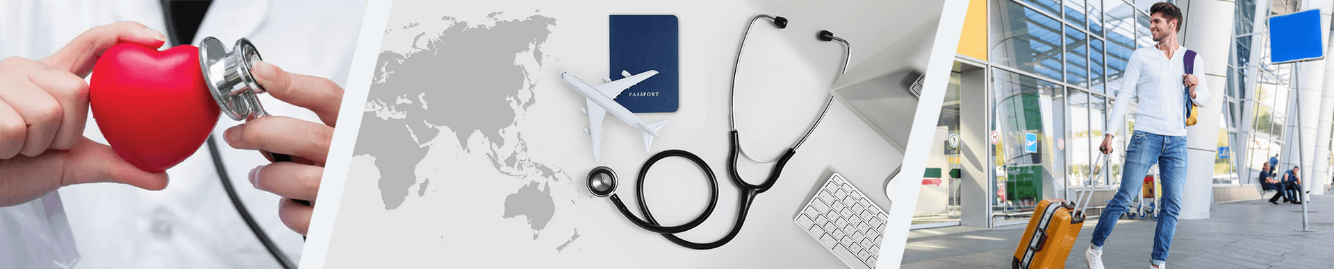 Assicurazione turismo medico banner