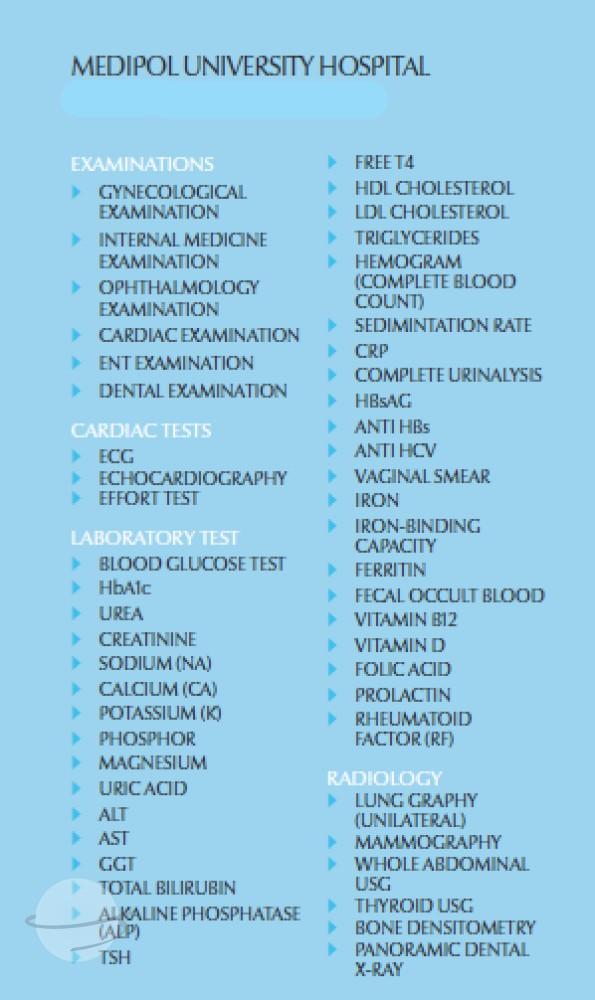 Check up PLUS Women MEDIPOL