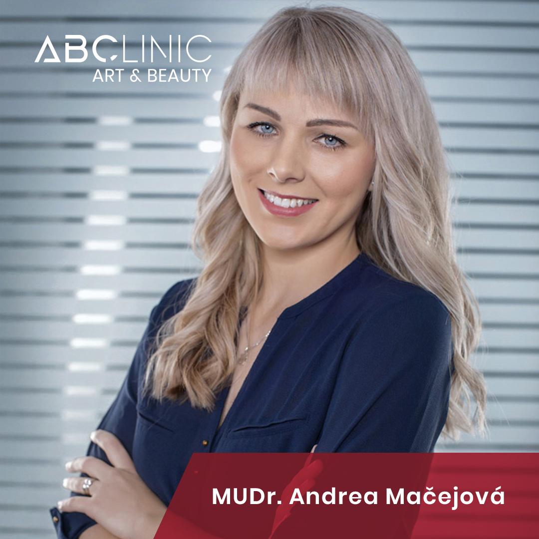 Retrato de Dr. Andrea Mačejová, M.D.