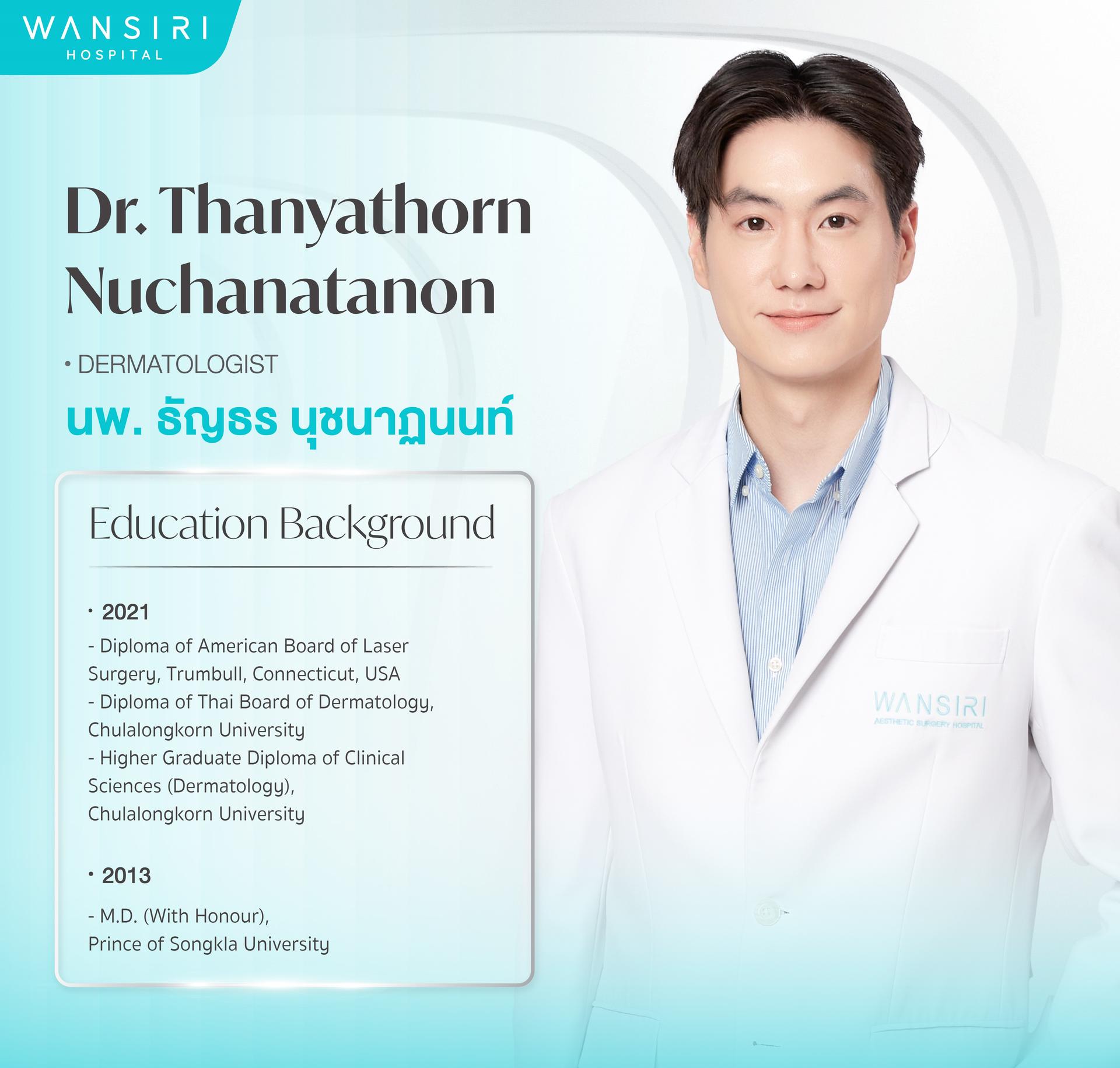 Ritratto di Dr. Thanyathorn Nuchanatanon