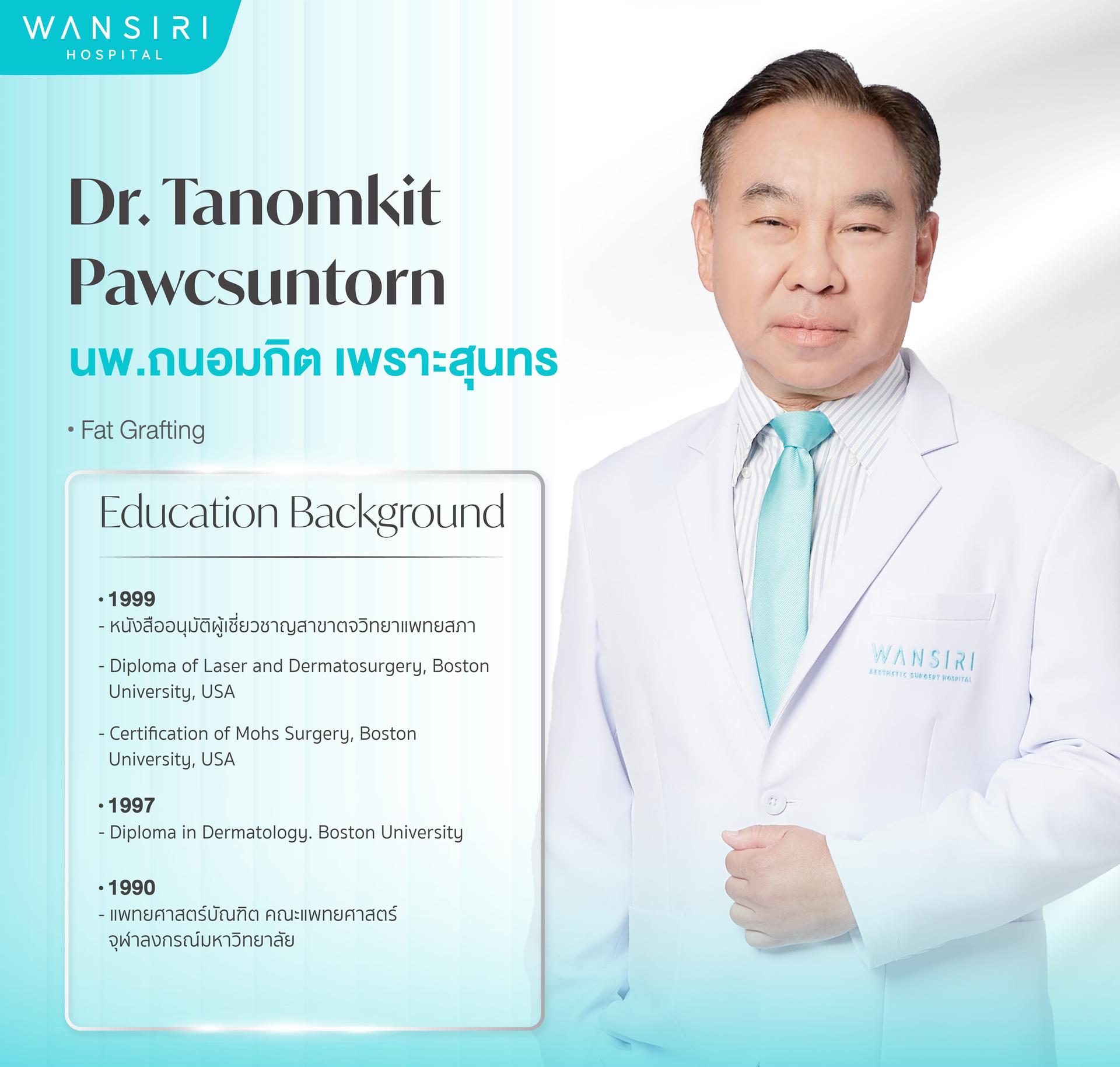 Ritratto di Dr. Tanomkit Pawcsuntorn