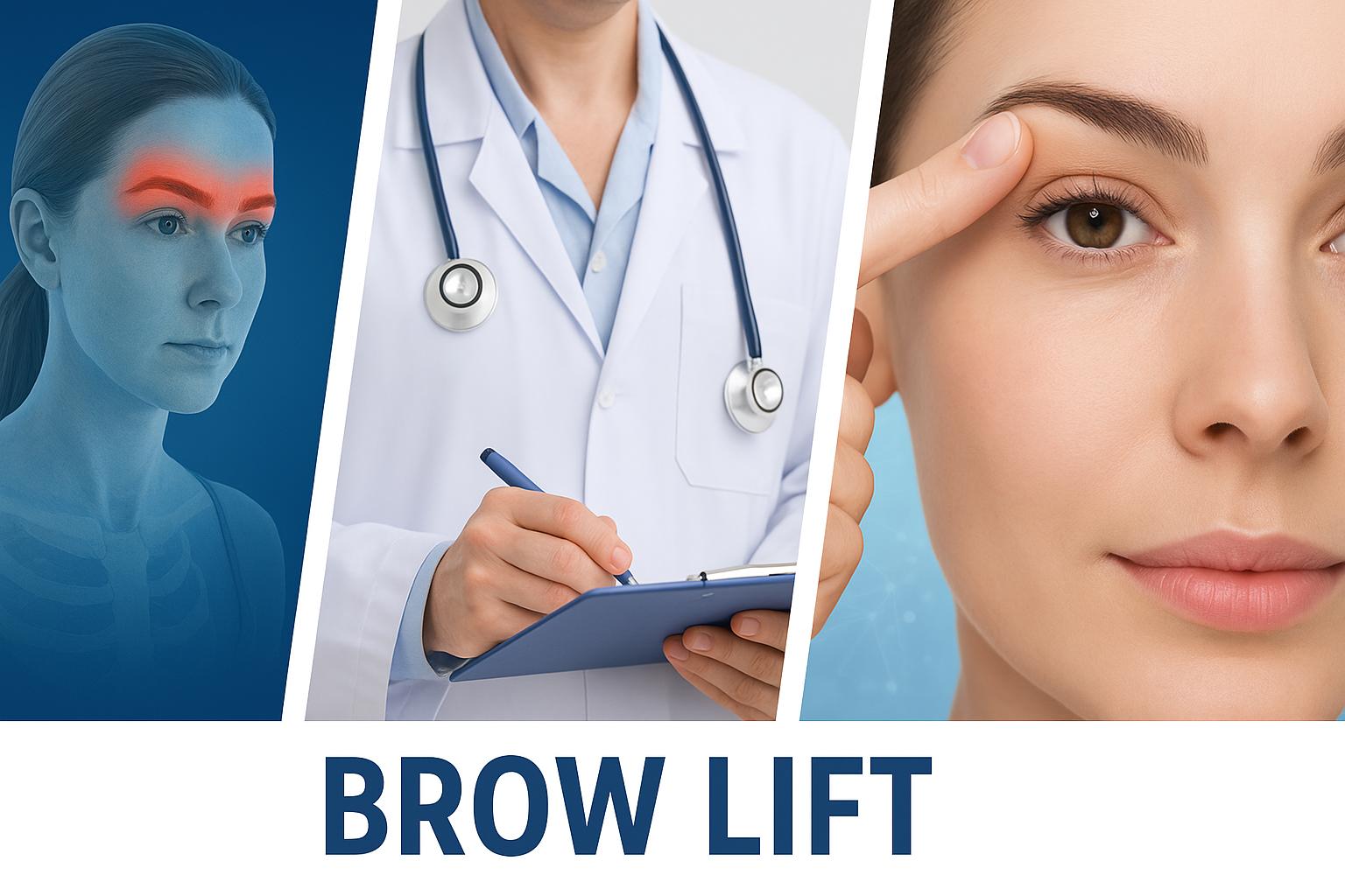 Lifting delle sopracciglia banner